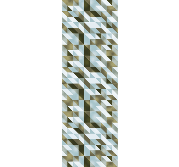 Roletai namų biuras modernūs trikampiai - „Tenstickers“