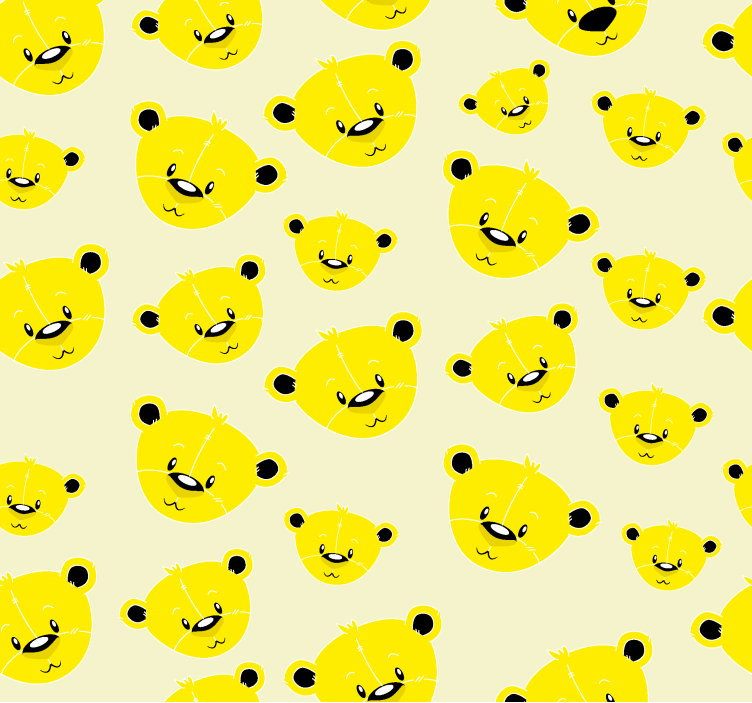 Roletai vaiku kambariui su mielų meškiukų raštu - „Tenstickers“