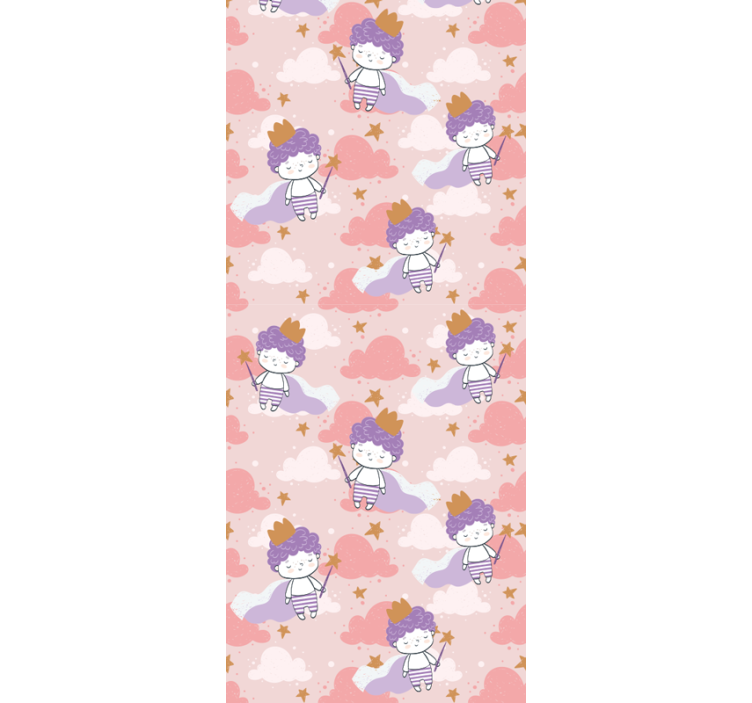 Roletai vaikų kambariui magiškas princas su karūna - „Tenstickers“