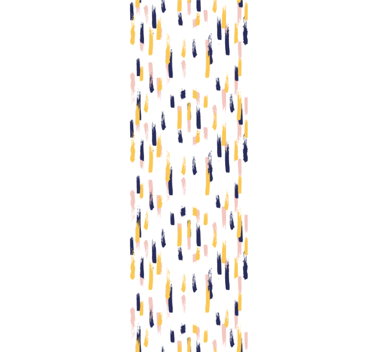 Roletai vaikų kambariui abstrakčios modernios linijos - „Tenstickers“