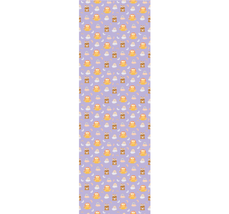 Roletai vaikų kambariui gyvūnai ir vaivorykštės - „Tenstickers“