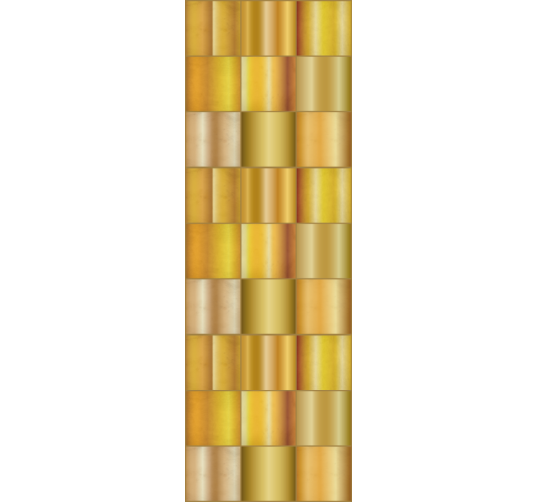 Roletai biurui auksinių geltonų blokų - „Tenstickers“