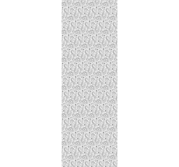 Roletai biuras dekoratyvinių gėlių retro stiliaus - „Tenstickers“