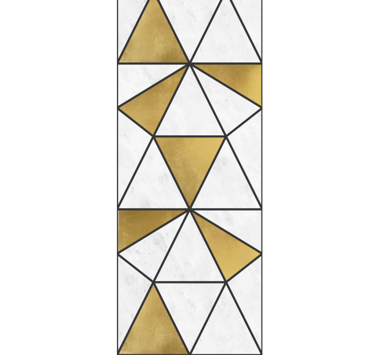 Roletai biuras geometrinio marmuro efektu - „Tenstickers“