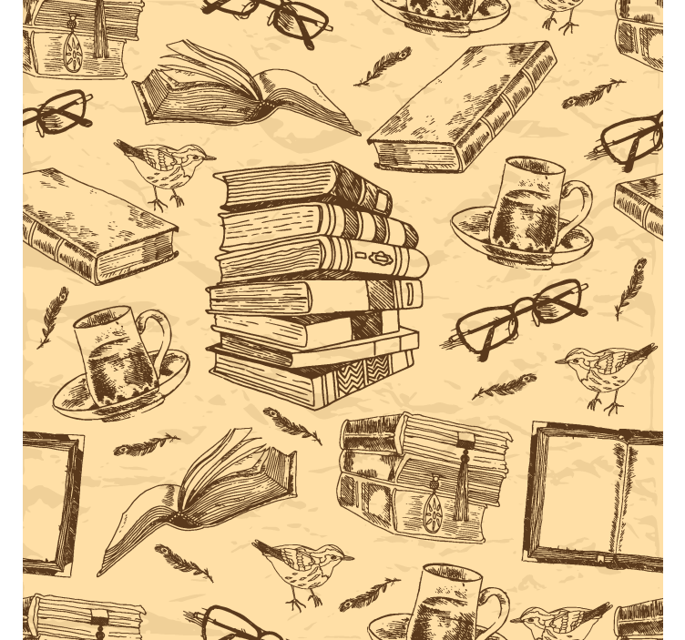 Roletai biuras senosios bibliotekos stiliumi - „Tenstickers“