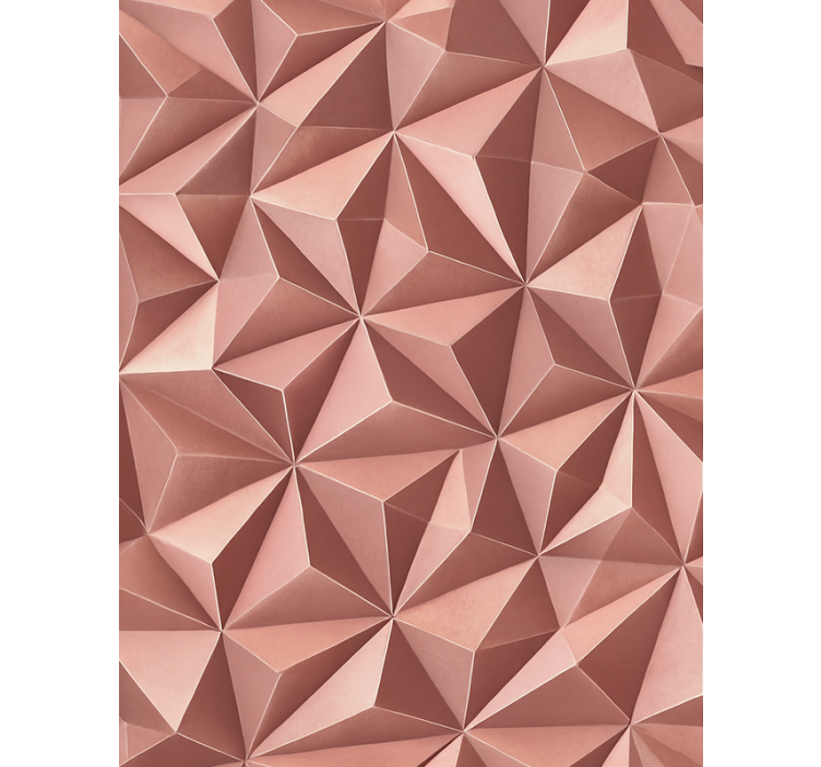 Roletai rožinis abstraktūs geometriniai folijos - „Tenstickers“