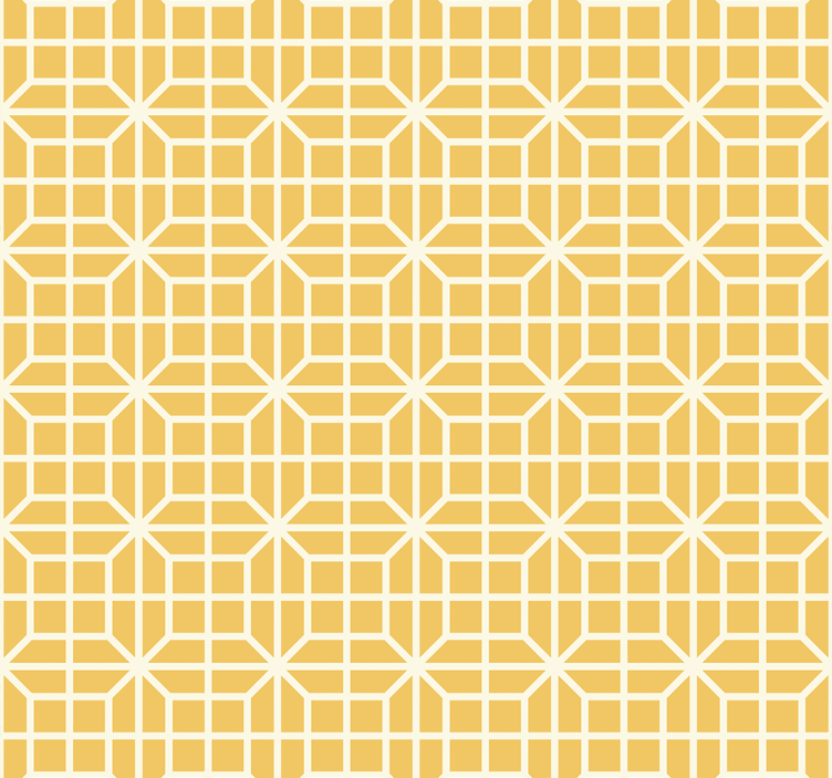 Roletai geltona geometrinis raštas - „Tenstickers“