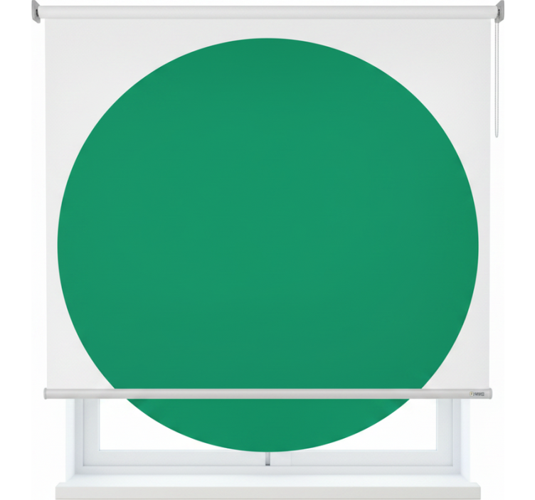 Roletai žalias žalios spalvos - „Tenstickers“