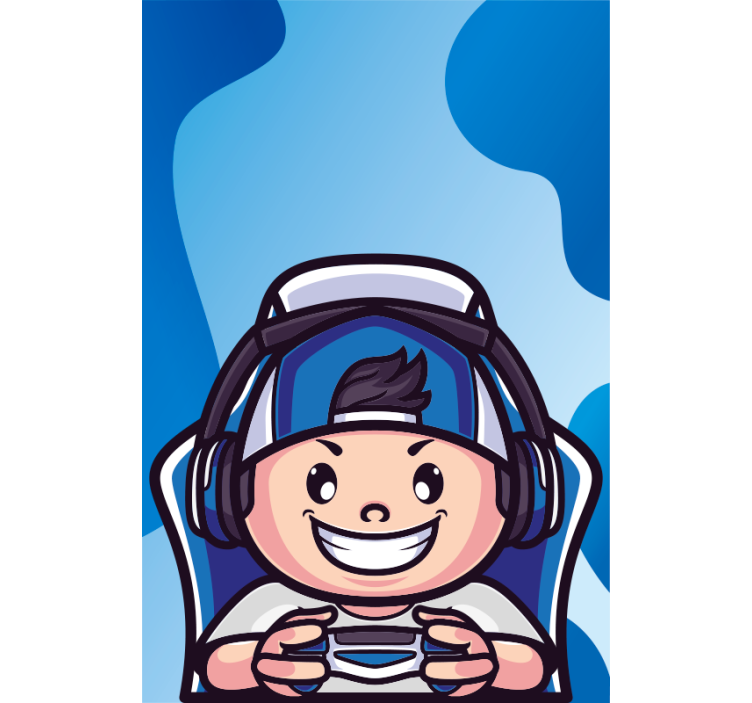 Linksmas charakteris Roletai moksiukas - „Tenstickers“