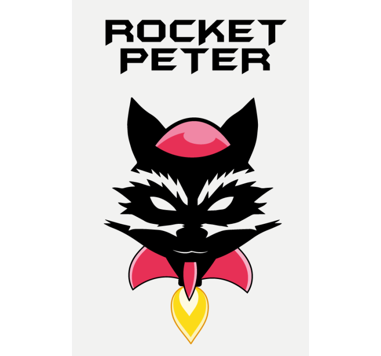 žaismingas personažo vizija Roletai suasmenintas - „Tenstickers“