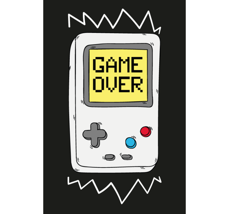 Retro konsolės geek ritininės žaliuzės - „Tenstickers“