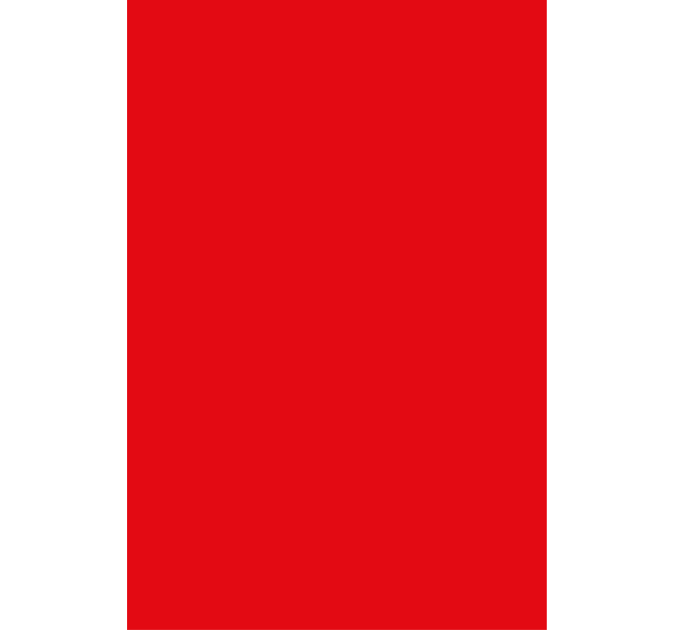 Ryškiai raudonas blokas užtemdymo roletai - „Tenstickers“