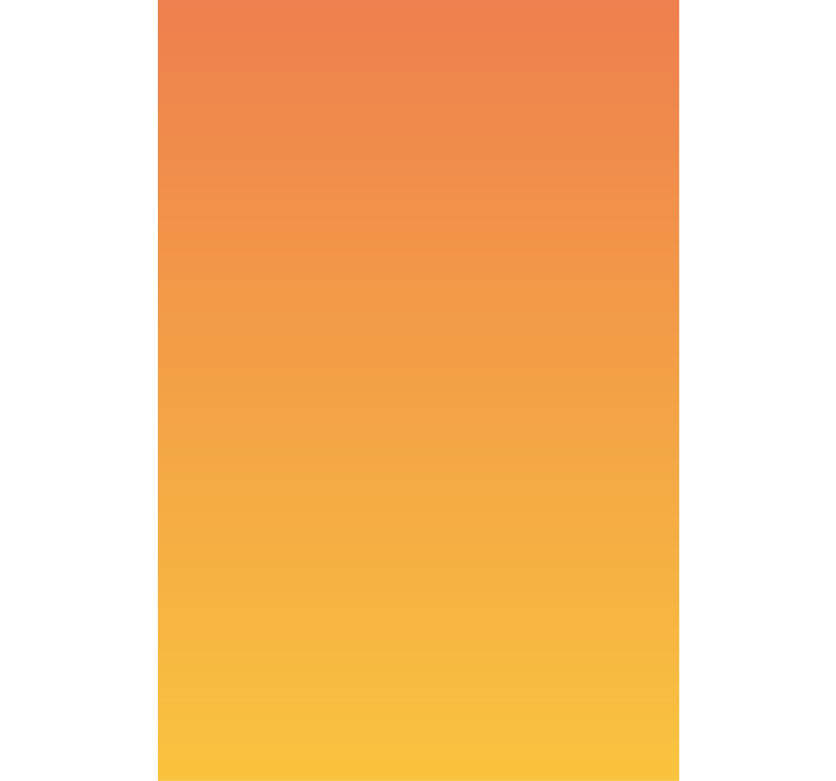 Gradiento oranžiniai atspalviai užtemdymo roletai - „Tenstickers“