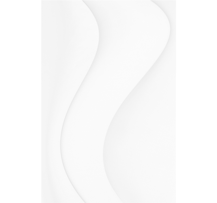 Baltos šiuolaikinės formos pagrindinio miegamojo aklai - „Tenstickers“