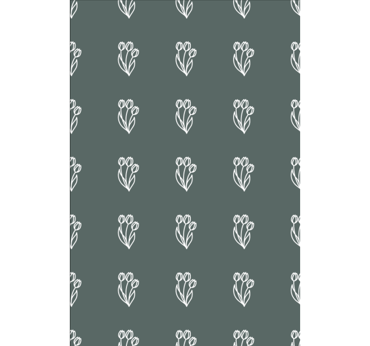 Elegantiškas tulpių motyvas Roletai gėlės ir augalai - „Tenstickers“