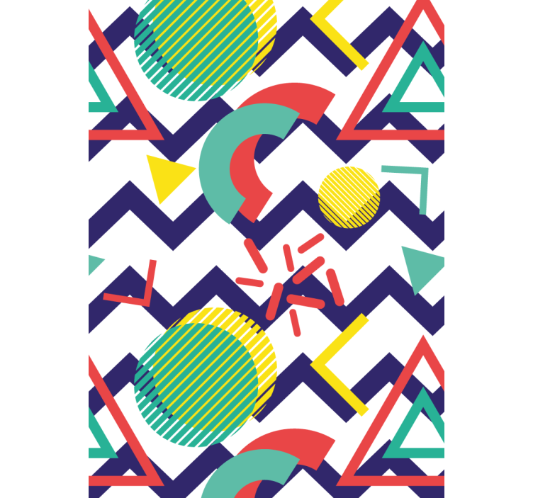 Abstrakčios linksmos figūrėlės Roletai modernus - „Tenstickers“