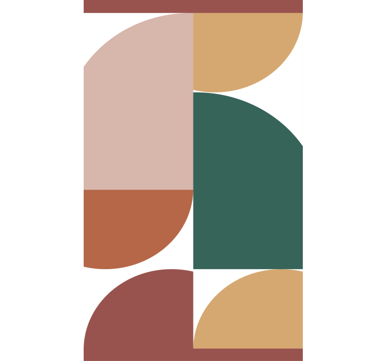 Geometriniai apskritimų raštai Roletai modernus - „Tenstickers“