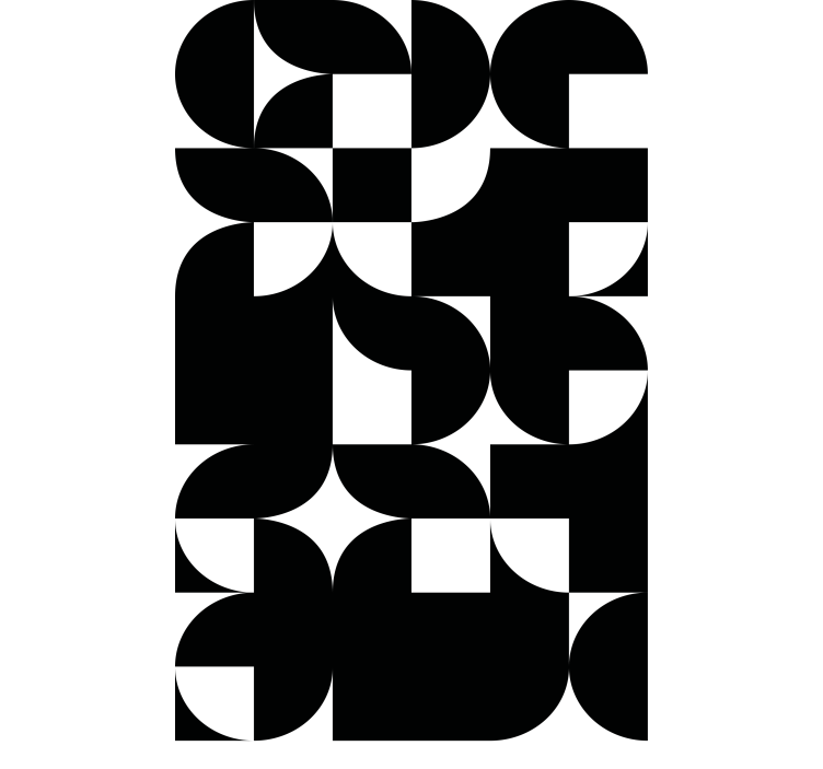 Energingi geometriniai susitarimai Roletai modernus - „Tenstickers“