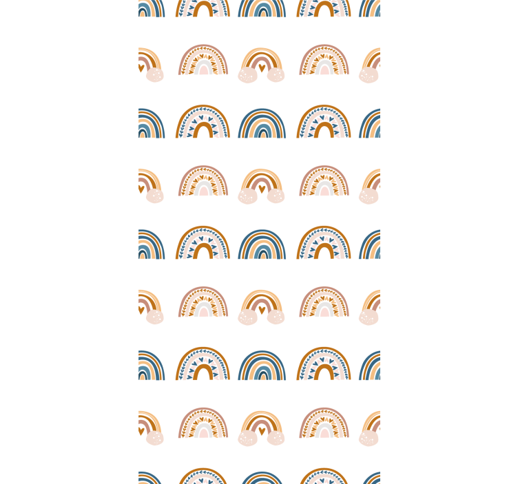 šiaurietiški vaivorykštės motyvai Roletai vaiku kambariui - „Tenstickers“