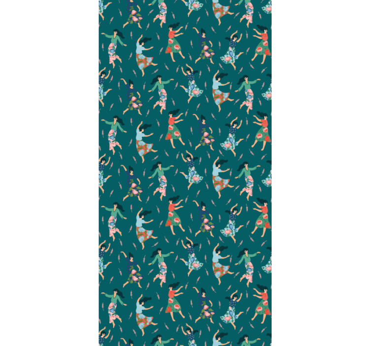 šokančių moterų modelis Roletai originalus - „Tenstickers“