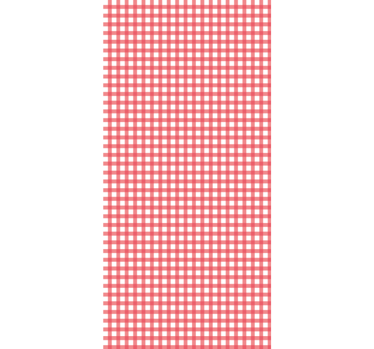 Raudonai patikrinta apdaila virtuvės žaliuzės - „Tenstickers“