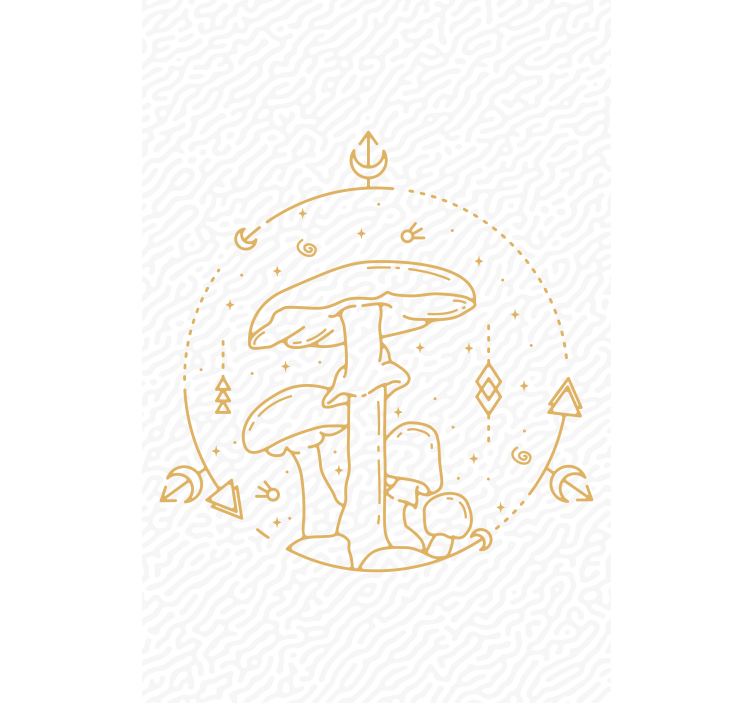 Grybai ir geometrija Roletai kitos žaliuzės - „Tenstickers“