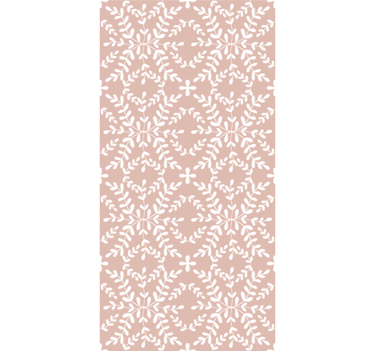 Botanikos lapų tema Roletai gėlės ir augalai - „Tenstickers“