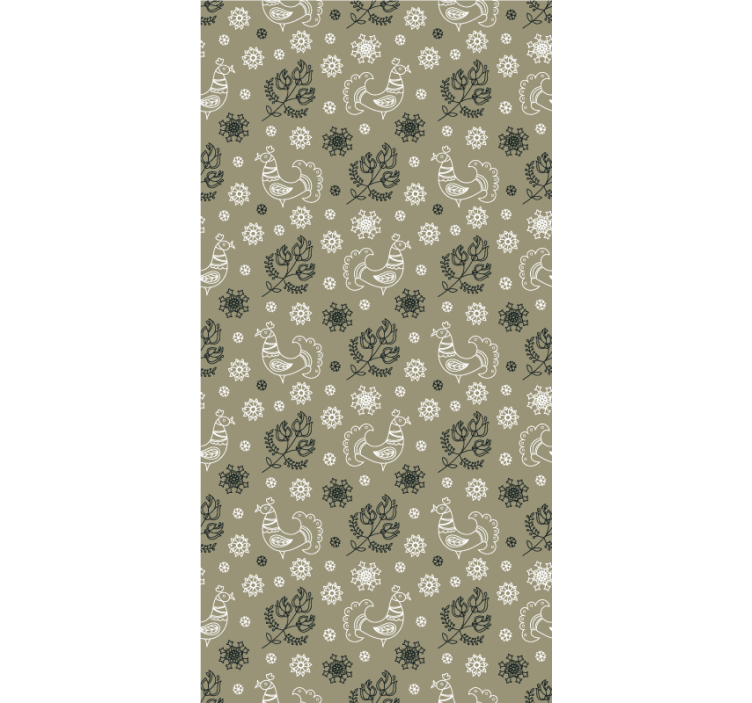 žavingi paukščių raštai Roletai gyvūnai - „Tenstickers“