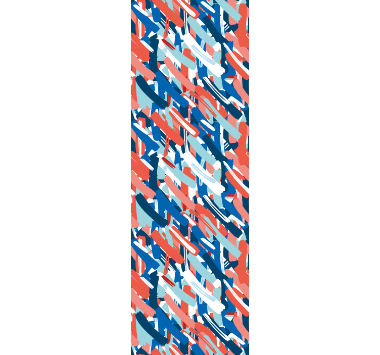 Drąsūs teptuko potėpiai Roletai tekstūra ir raštas - „Tenstickers“