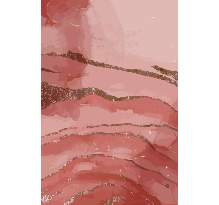 Blizgančios paauksuotos bangos roletai su piešiniu - „Tenstickers“