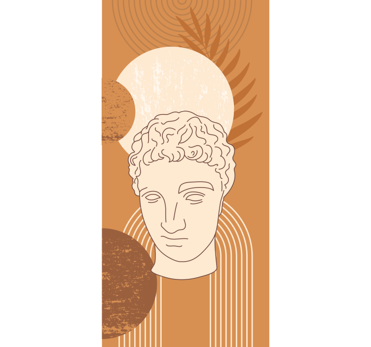 Klasikinis skulptūros dizainas roletai su piešiniu - „Tenstickers“