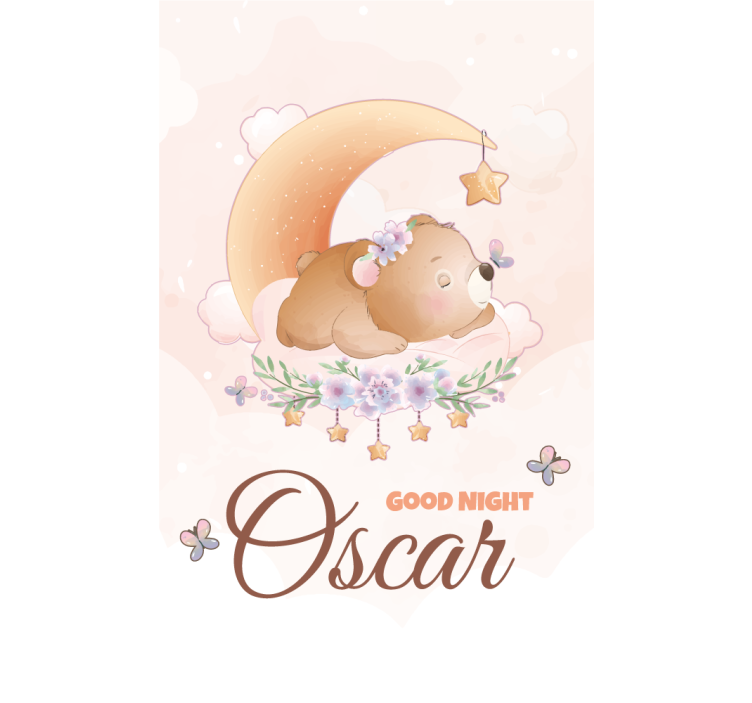 Mielas lokys berniukui, vardu darželis roletai - „Tenstickers“