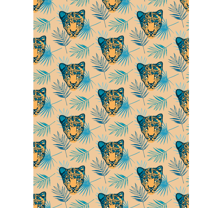 Leopardo galvos raštas Roletai gyvūnai - „Tenstickers“