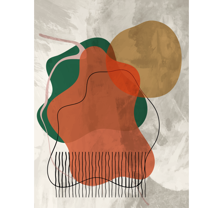 Abstrakčios formacijos Roletai modernus - „Tenstickers“