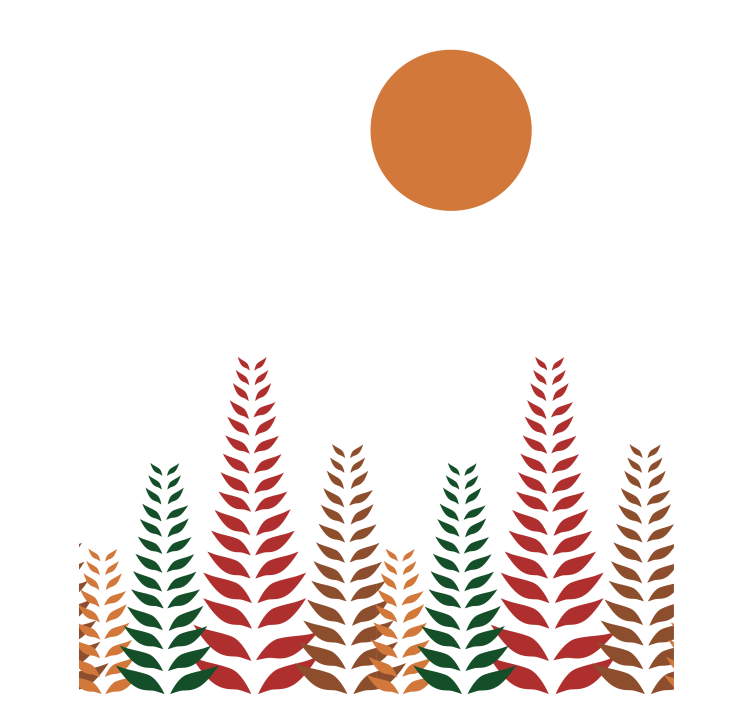 Retro žalumynai ir saulė Roletai modernus - „Tenstickers“