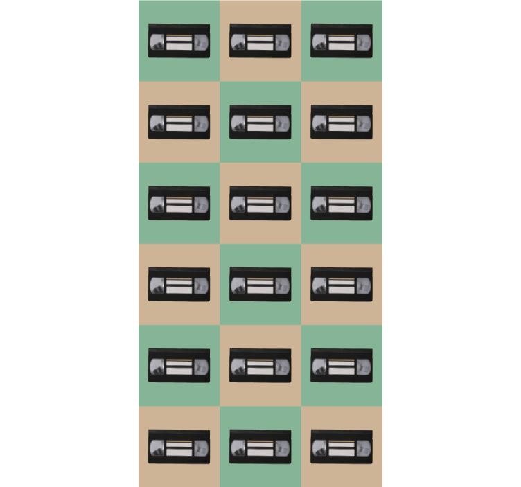Retro juostos raštas Roletai daugiau derliaus - „Tenstickers“