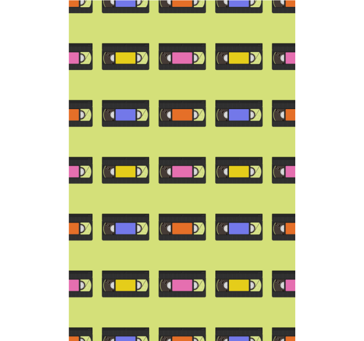 Retro vaizdo juostos Roletai moksiukas - „Tenstickers“