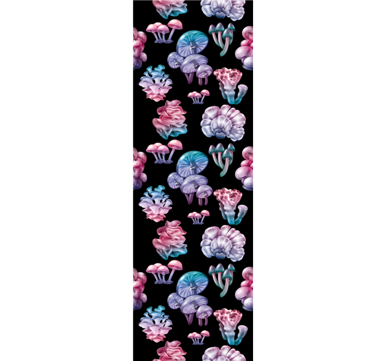 Spalvingi grybų raštai Roletai kitos žaliuzės - „Tenstickers“