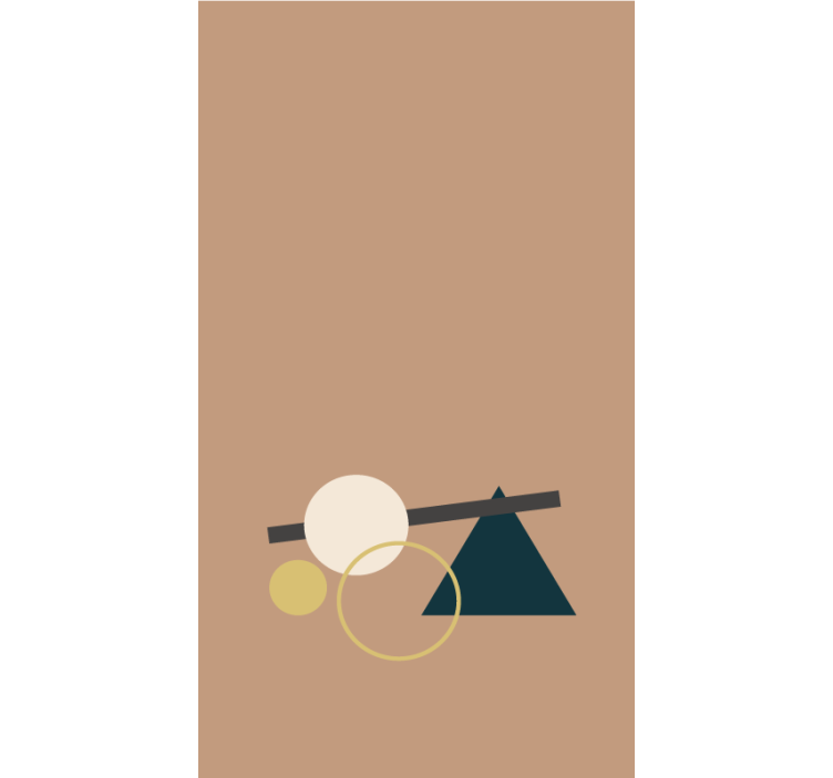 Geometrinių formų pusiausvyra Roletai modernus - „Tenstickers“