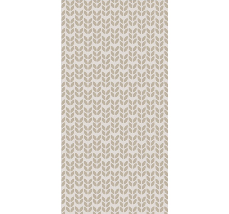 Roletai gėlės ir augalai lapų raštas - „Tenstickers“