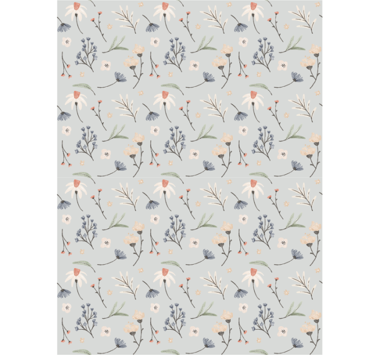 Subtilūs elementai Roletai gėlių - „Tenstickers“