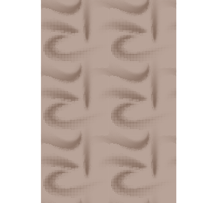 Roletai tekstūra ir raštas rudi kreivų raštų - „Tenstickers“