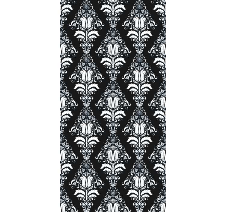 Nesenstantis botaninis motyvas Roletai elegantiškas - „Tenstickers“