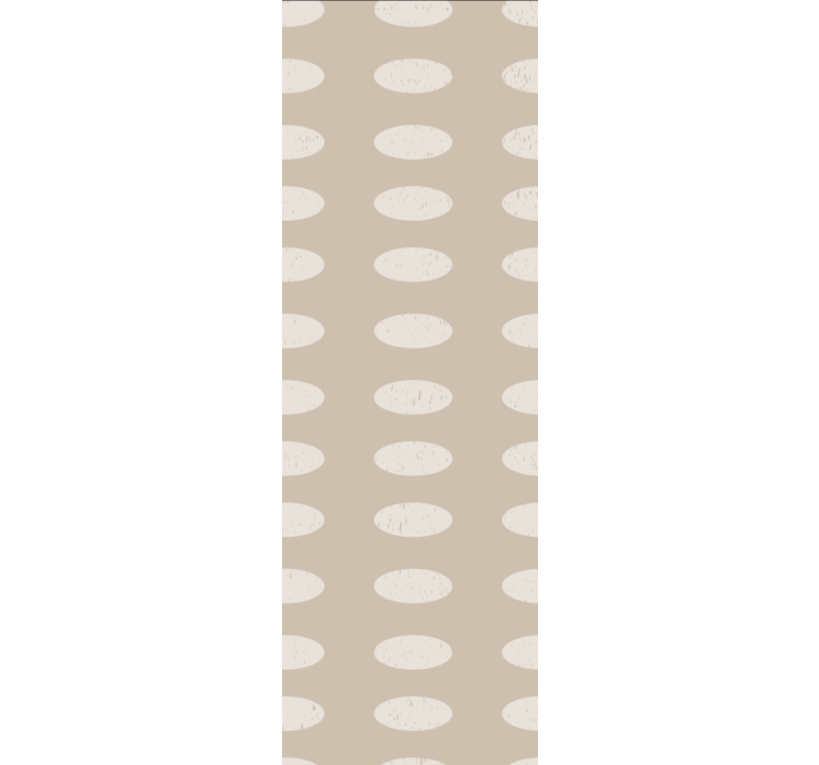 Ovalo modelio kontrastas Roletai tekstūra ir raštas - „Tenstickers“