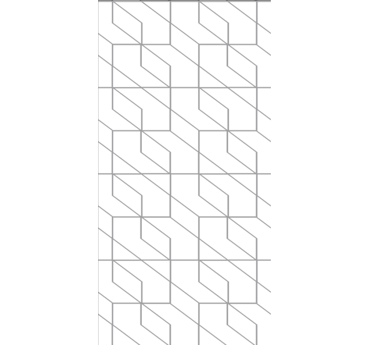 Elegantiškas geometrinis menas Roletai modernus - „Tenstickers“