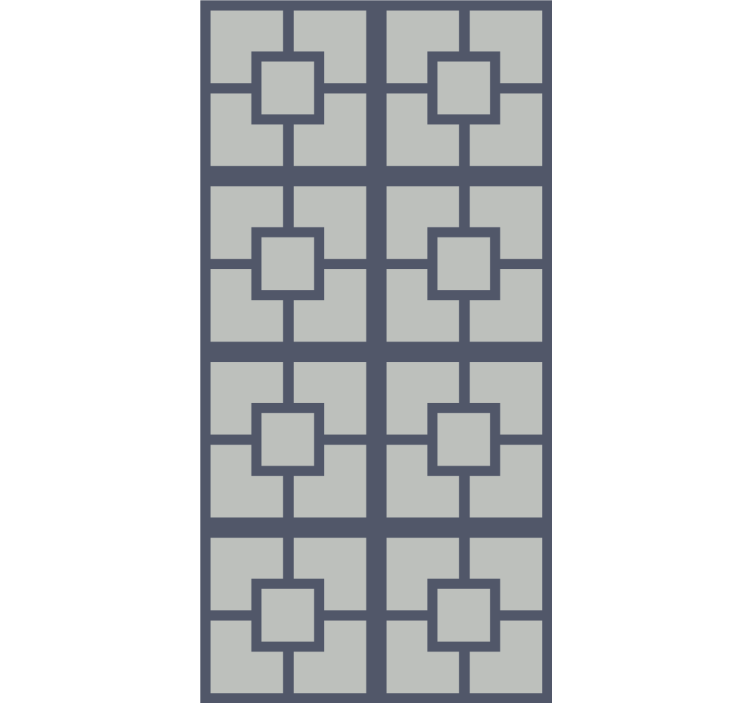 Geometrinio kvadrato tema Roletai modernus - „Tenstickers“