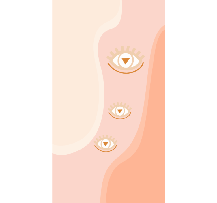 Akys švelniomis bangomis Roletai originalus - „Tenstickers“