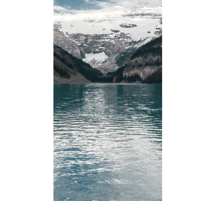 Kalnų ežero atspindžiai Roletai originalus - „Tenstickers“