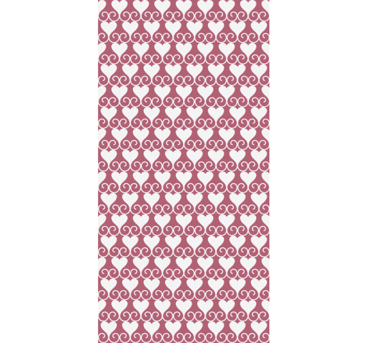 širdelės ir sūkuriai Roletai romantiškas - „Tenstickers“