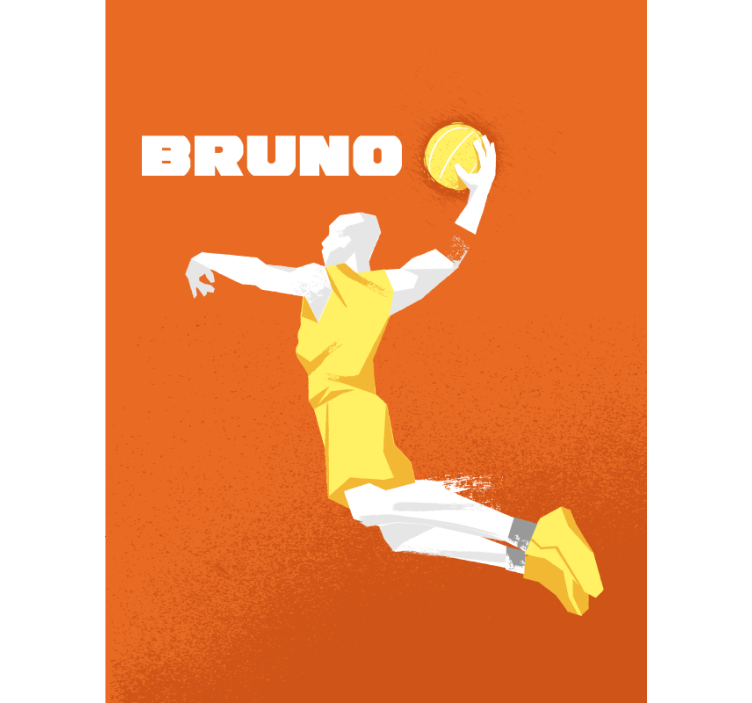 Krepšinio personalizuotas vardas sportinis roletai - „Tenstickers“